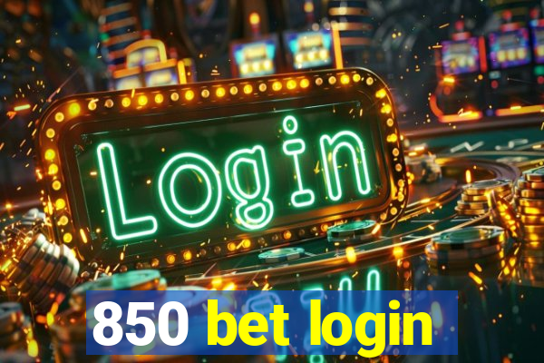 850 bet login